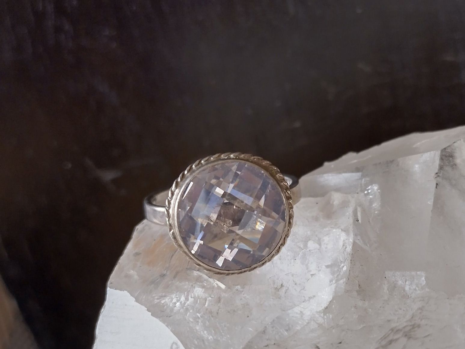 Anelli: COCKTAIL RING SILBER 925 BLING BLING – Usato da Romanshorn venduto da Glitzer-Paradies 3