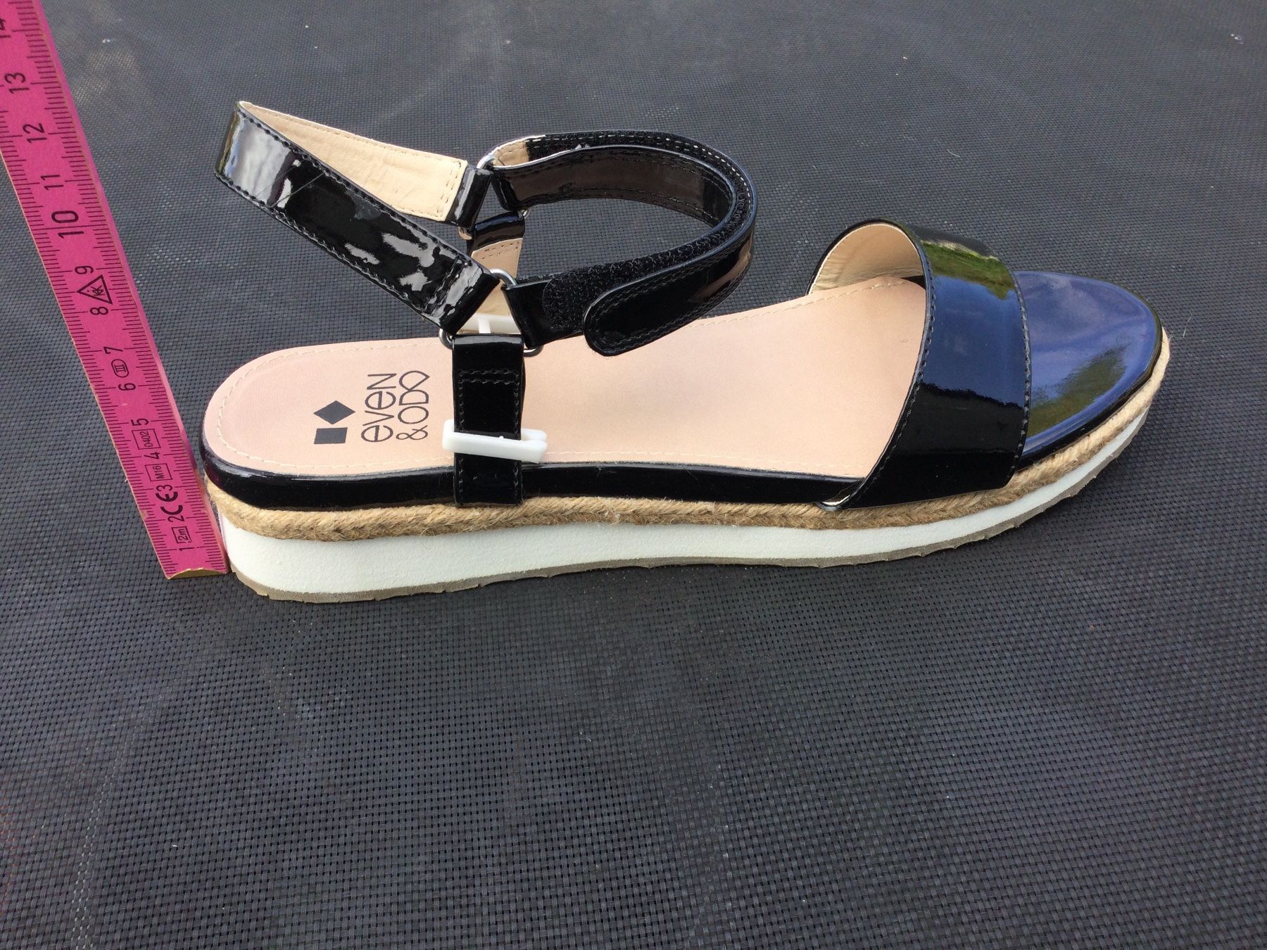 Scarpe da donna: Sandalettes noires vernis EVEN&ODD new – Nuovo e nell'imballaggio originale da Agiez venduto da chouchanelle 5