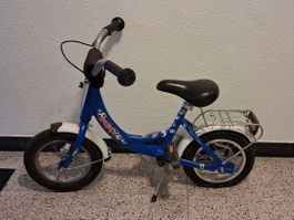 Kinder Velo Puky Blau Aluframe Grösse 12 Zoll
