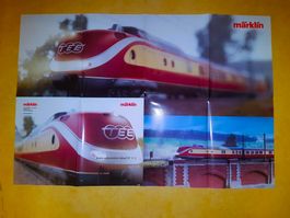 Märklin, poster, affiche Plakat, TEE,  Trans Europe, VT 11.5