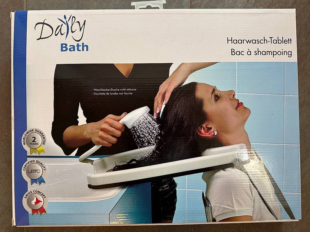 Docce: Haarwasch-Tablett – Nuovo e nell'imballaggio originale da Winterthur venduto da UGRO