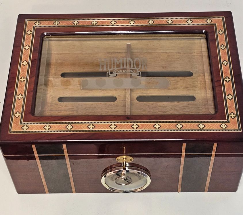 Humidor Supreme mit Hygrometer Kaufen auf Ricardo