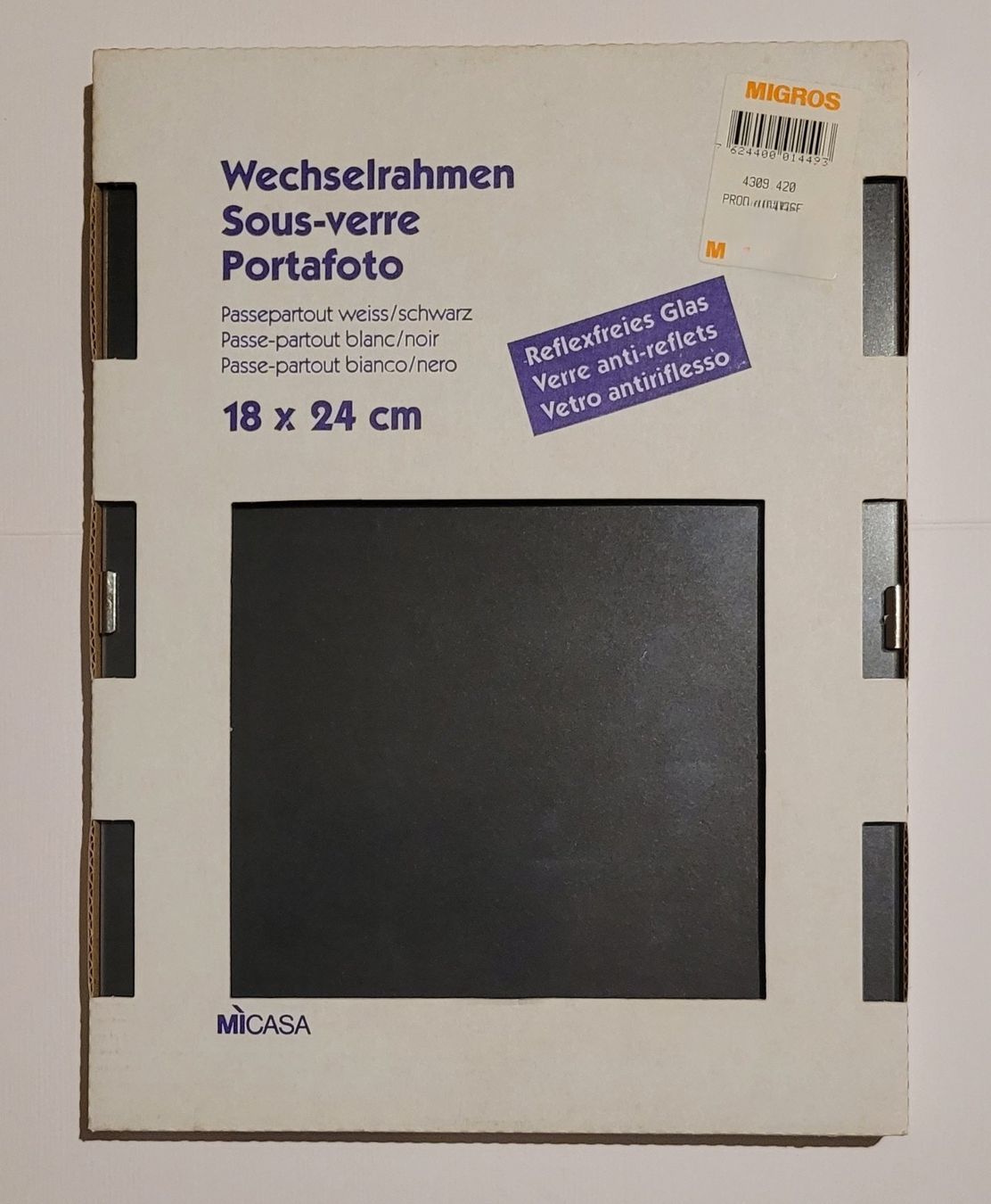 Micasa Cornici: Wechselrahmen 18x24 cm – Nuovo e nell'imballaggio originale da Zürich venduto da Avd 3