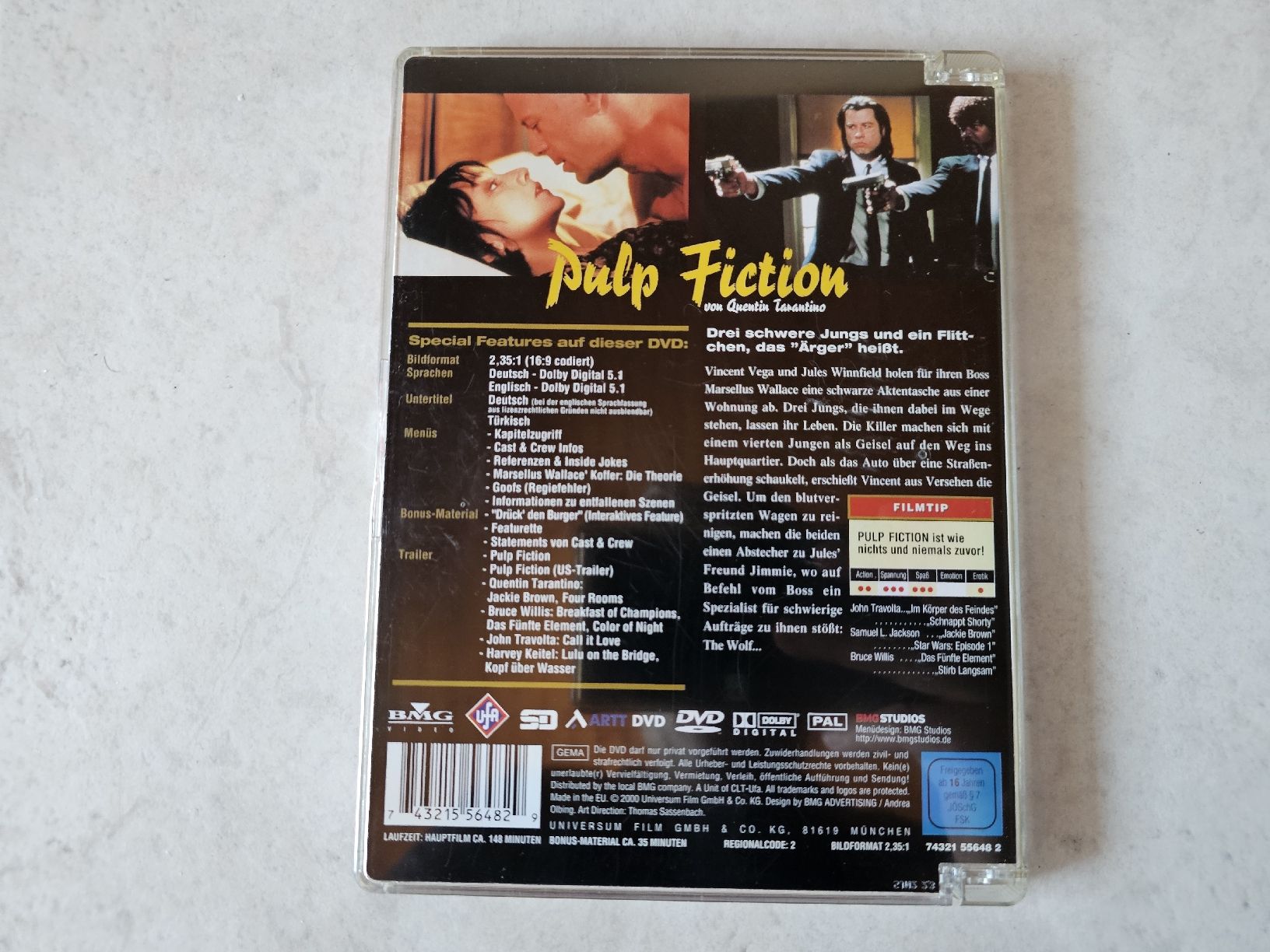 Tutti i DVDs: Pulp Fiction – Usato da Schneisingen venduto da backstore24 1