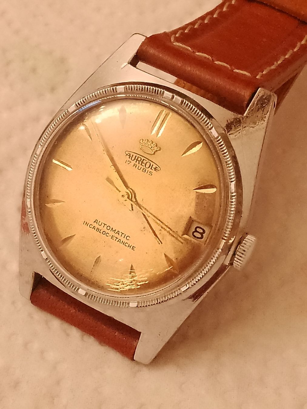 Orologi: Aureole Automatic 33 mm läuft super  – Usato da Agno venduto da sam2608 2