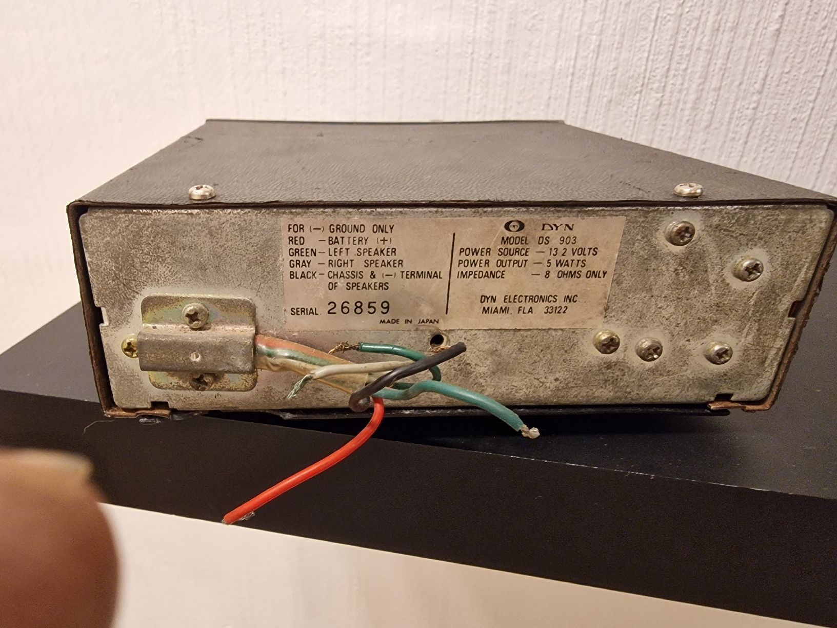 Radio: Radio vintage DYN DS 903  – Usato da La Chaux-de-Fonds venduto da Ric_m628 2
