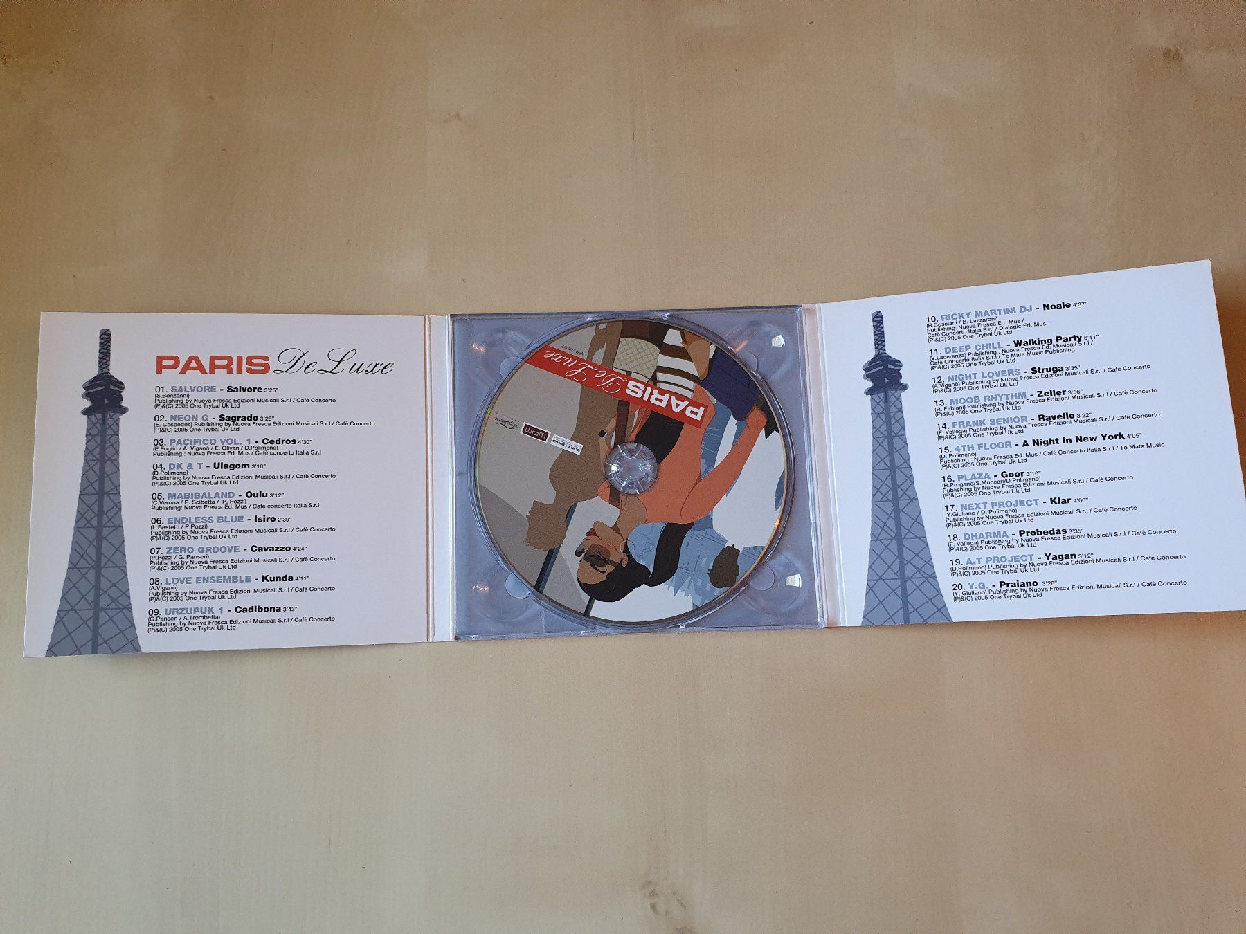 CD: Paris De Luxe Chill House Finest Selection – Usato da Stansstad venduto da collectorsshop 2