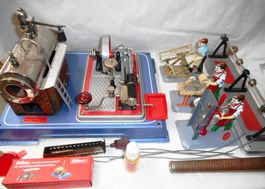 Dampfmaschine Wilesco D16 Handwerker Antriebsmodelle Zubehör