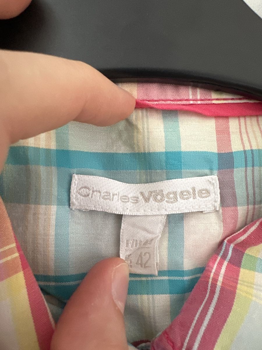 Camicette: Damen Bluse rosa / blau / weiss – Usato da Zug venduto da Hehe 2