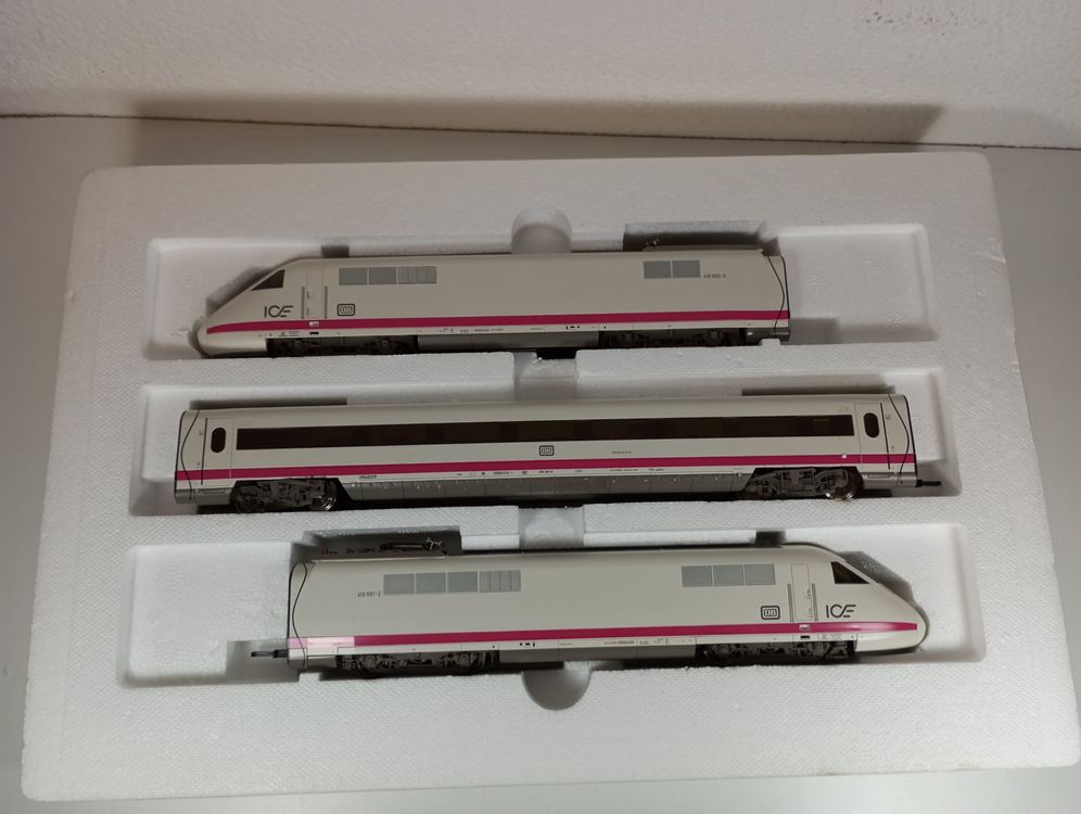 3 pièces Automotrice électrique ICE-T - Fleischmann 7760006 - N 1/160