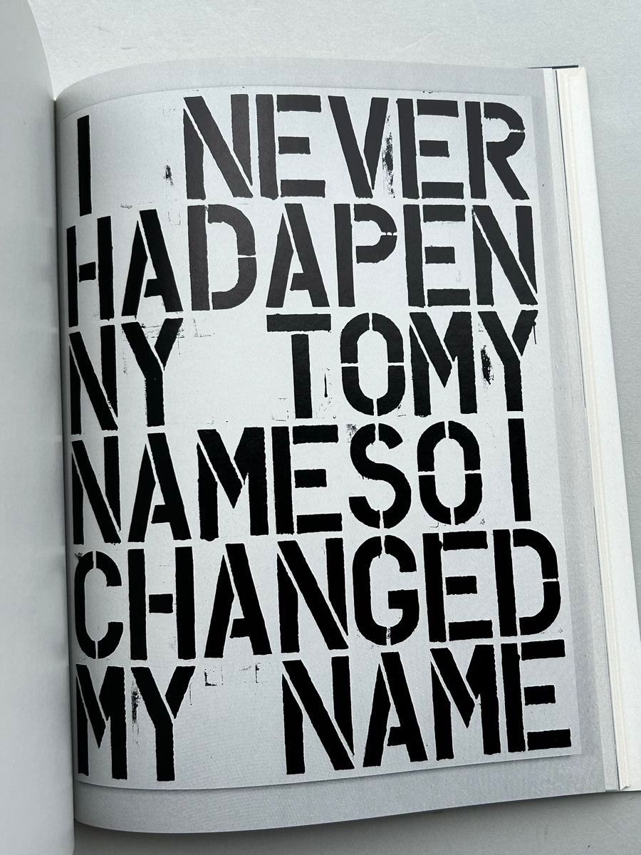Libri: Christopher Wool: MAKE ME, Art Book – Usato da Zürich venduto da Coffeetable88