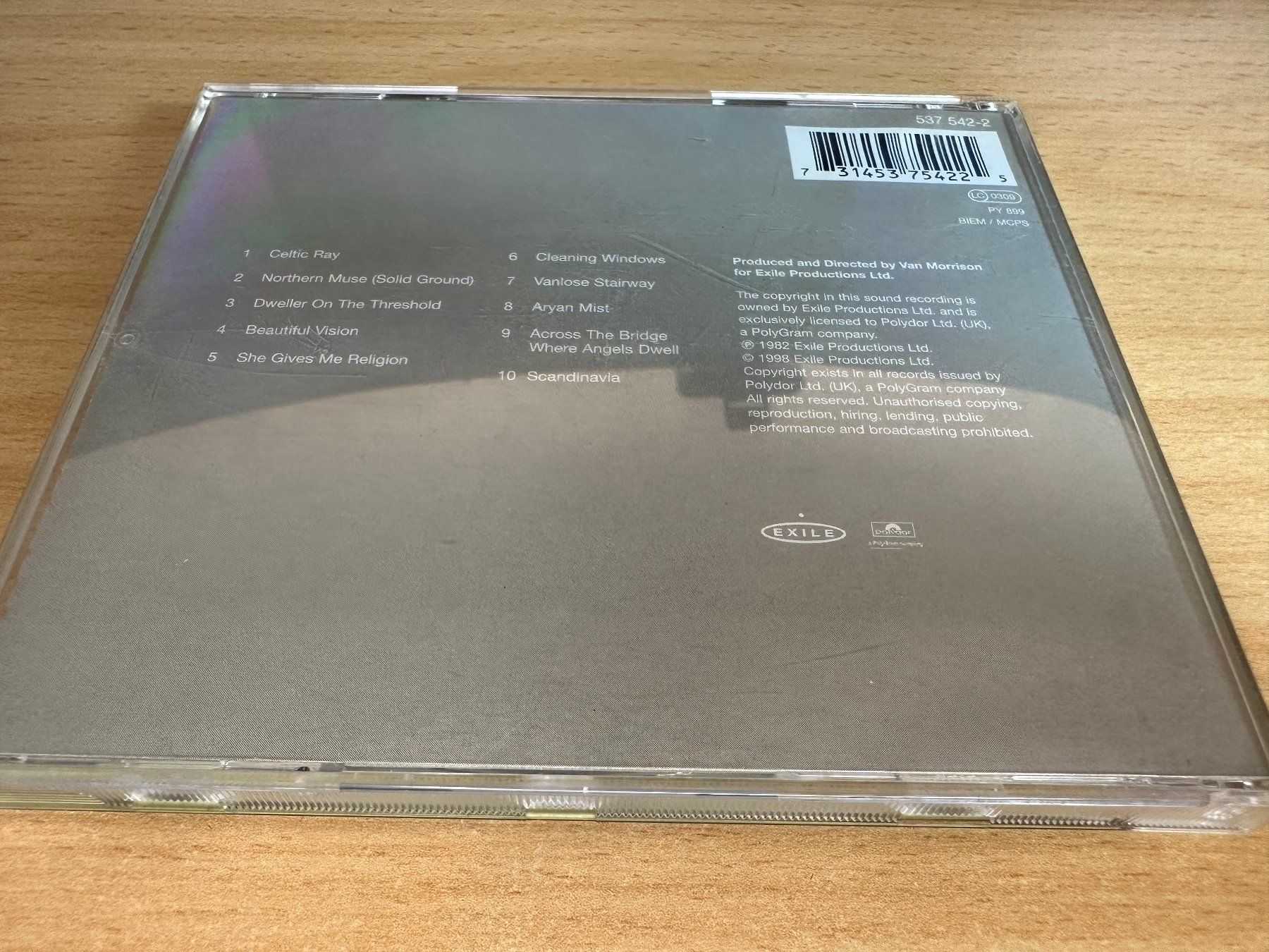 CD: Van Morrison – Beautiful Vision – Usato da Rikon im Tösstal venduto da Alpenmutz 1
