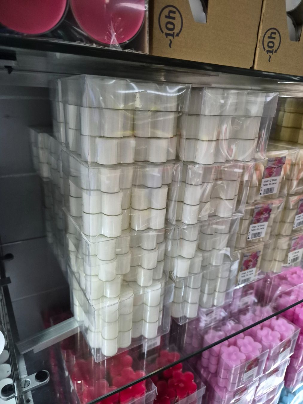 Candele: 489 Posten Blütenlichter - Kerzen  aus Liquidation – Nuovo (secondo la descrizione) da Derendingen venduto da Meisterstuecke 3
