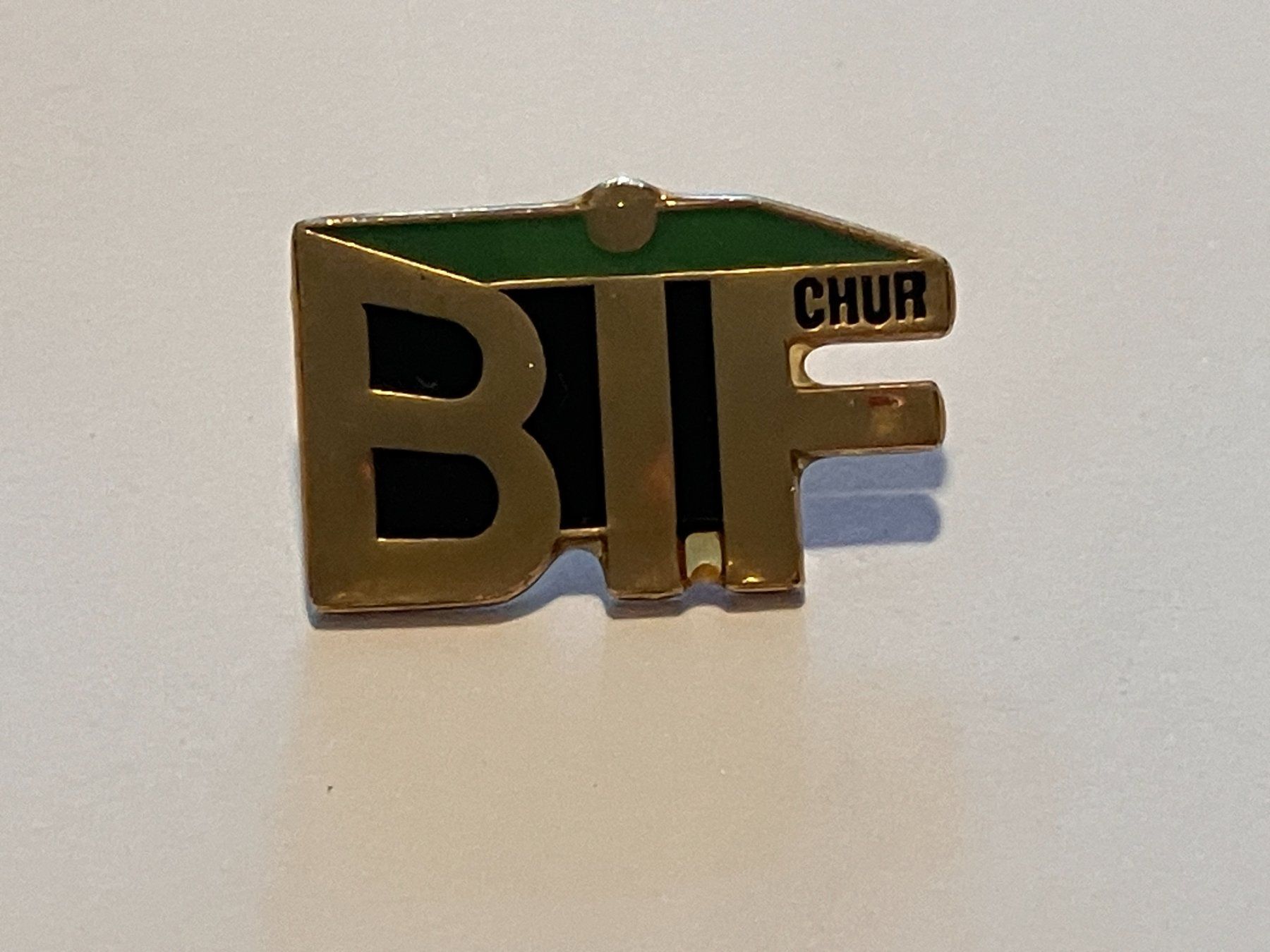 Placchette & Badge: 1 Pin BIF Chur – Usato da Basel venduto da djwwpp
