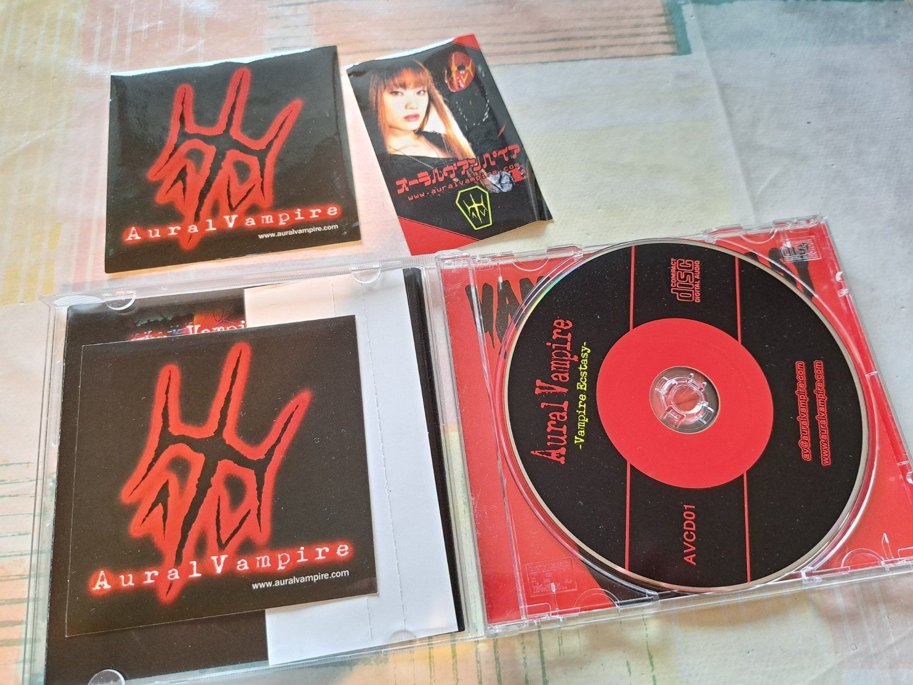 CD: Cd Aural Vampire - Vampire Ecstasy (Jap Sinth pop, Darkwave) – Usato da Pully venduto da bro_n52j 2
