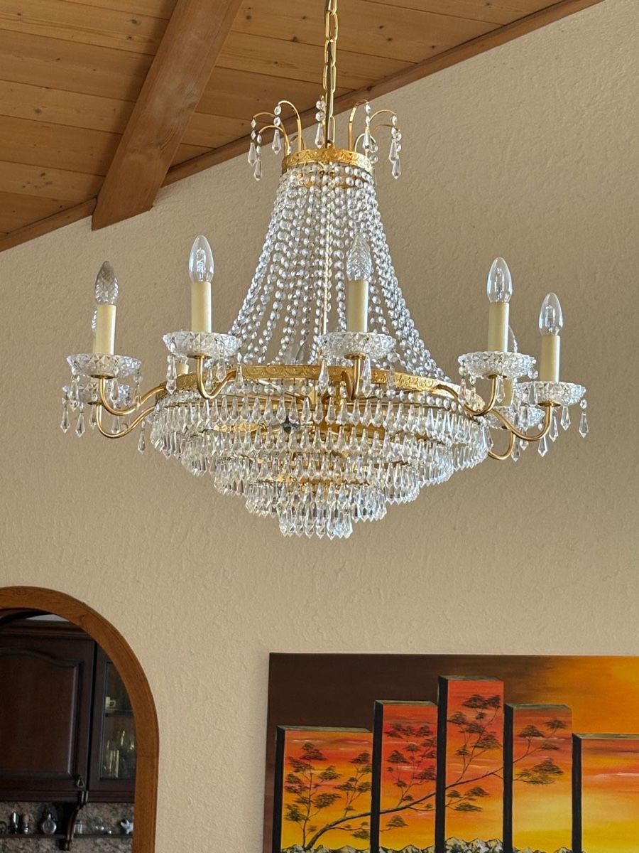 Lampadari & plafoniere: Kristall-Kronleuchter "Strass"  – Usato da Flawil venduto da iznem94 1