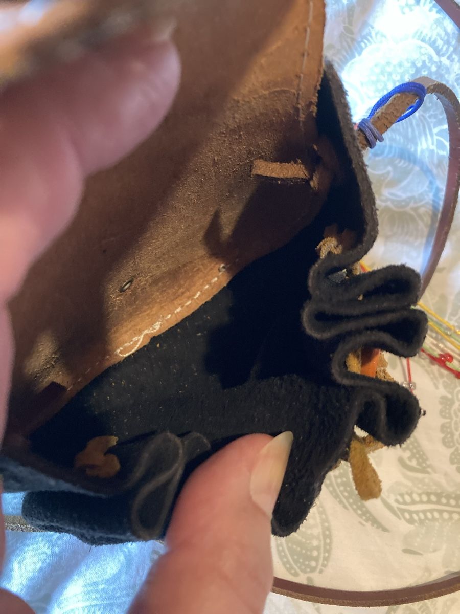 Borse da donna: Kleine Leder Handtasche echt Leder! – Usato da Mülenen venduto da Rapunzel99 3