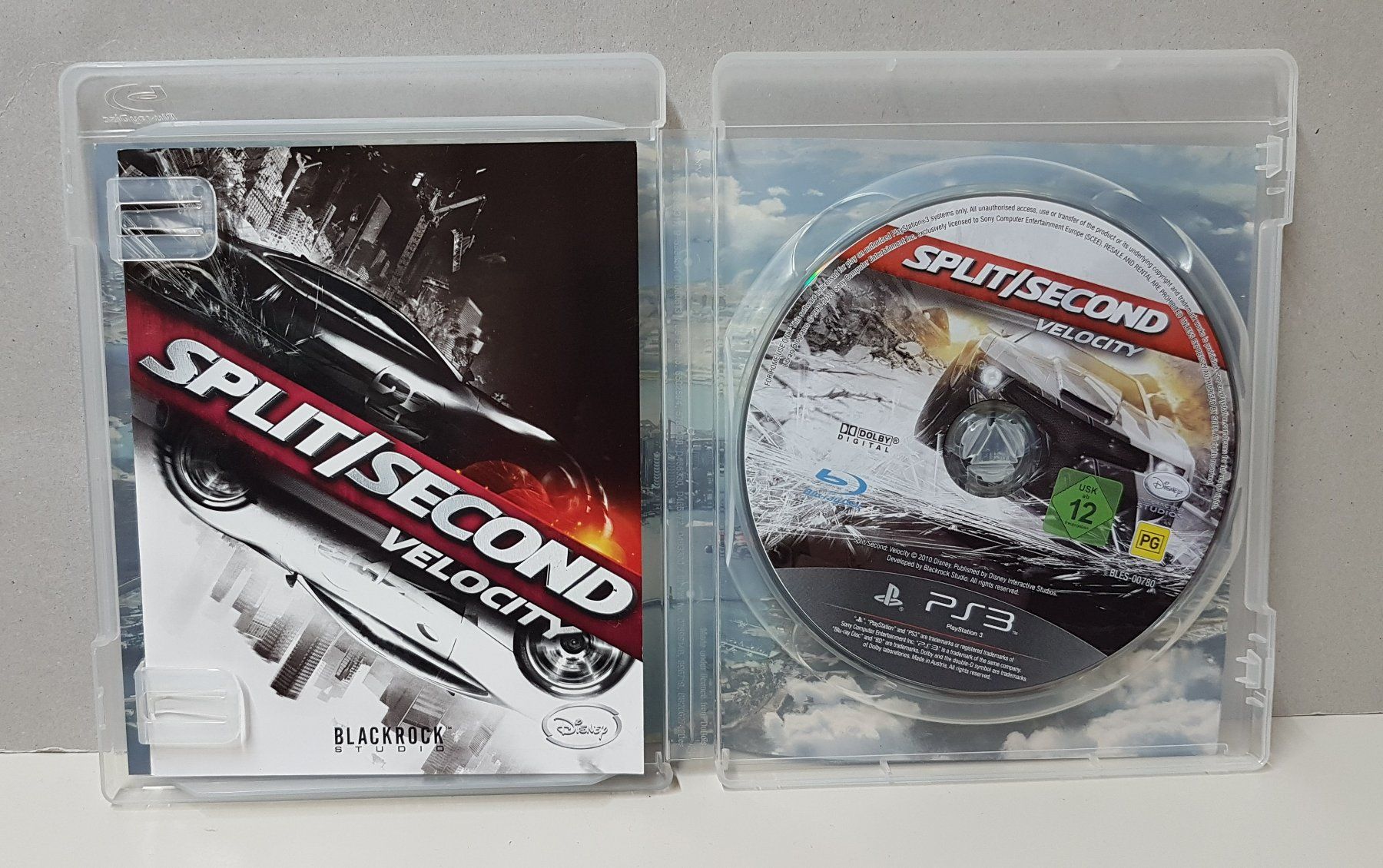 Sony Console: 😎Split Second Velocity zünde Filmreife Explosionen – Usato da Schüpfheim venduto da Games_Spielkonsolen 2