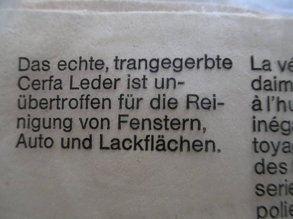 Tessuti: Hirschleder Tuch – Usato da Riehen venduto da dipus 1