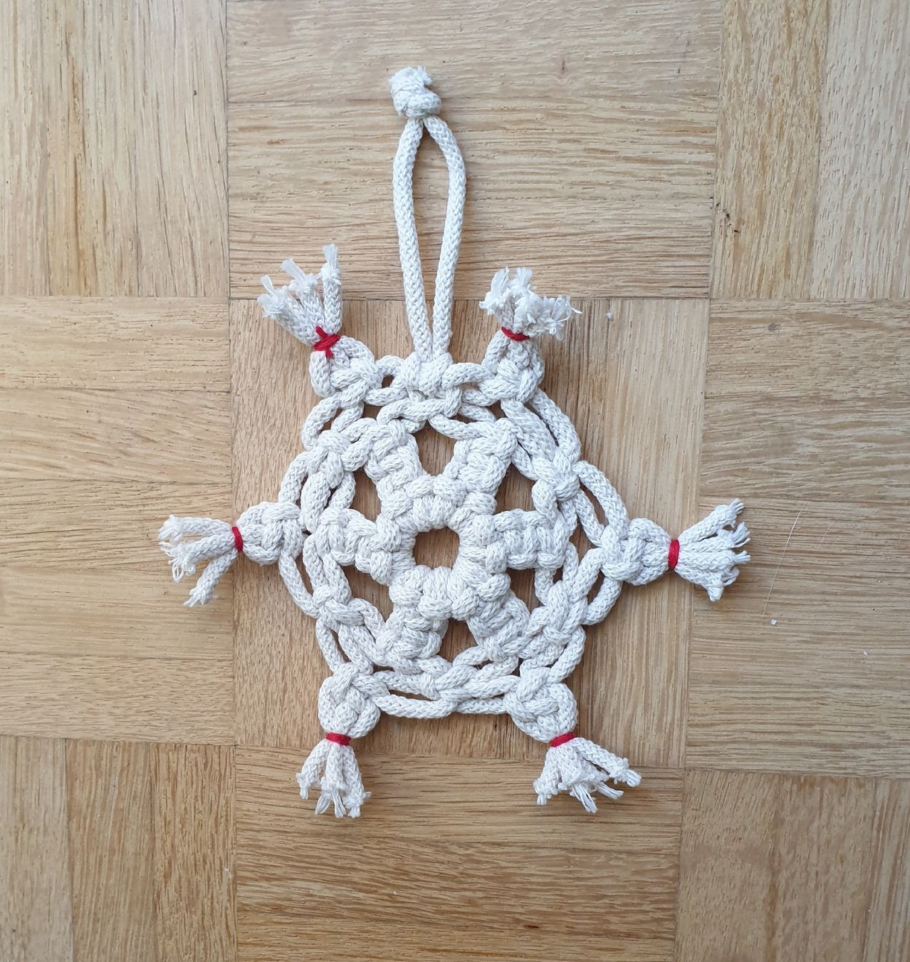 Tutte le decorazioni: Makramee Weihnachtsdeko Set –Pferd Sterne rustikale Boho – Nuovo (secondo la descrizione) da Gelterkinden venduto da Macrameed 4