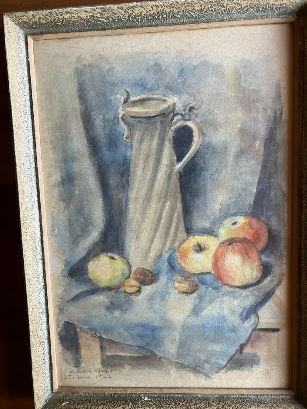 Dipinti: Aquarell 1947, signiert – Usato da Männedorf venduto da Amleto3