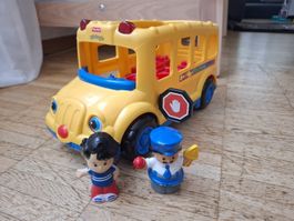 Fischer Price Little People Bus mit 3 Figuren