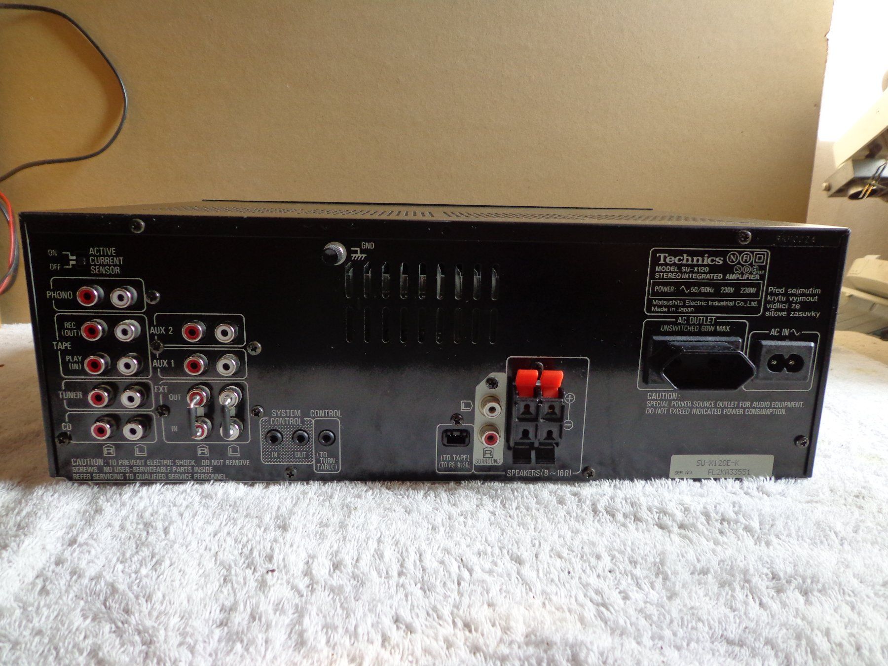Technics Amplificateurs: Technichs SU-X120 Verstärker – D'occasion à Ligornetto par Faffarel 2