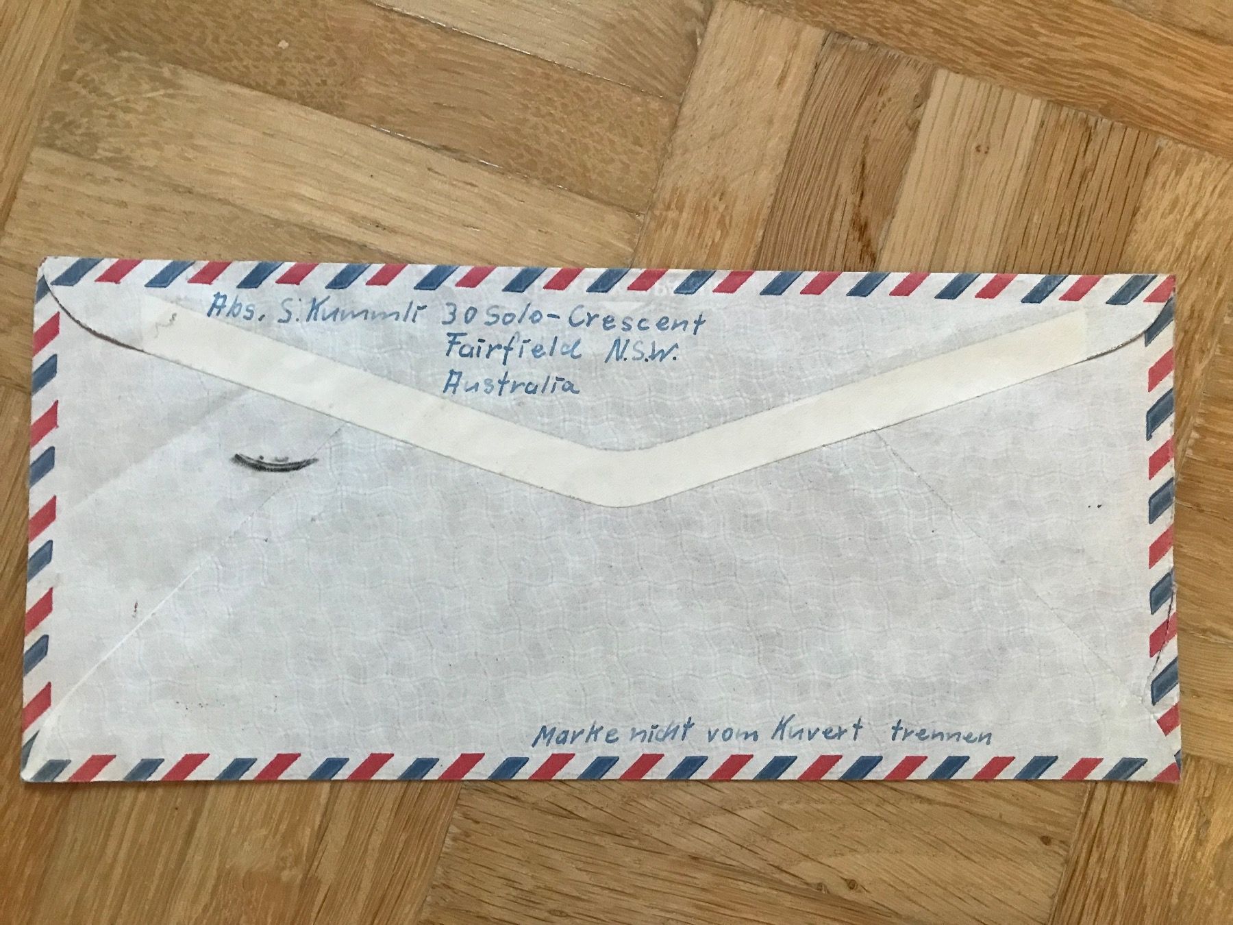 Tous les timbres: 1966 Australien Flugpostbeleg with First Day stamp – D'occasion à stäfa par brandy66 1