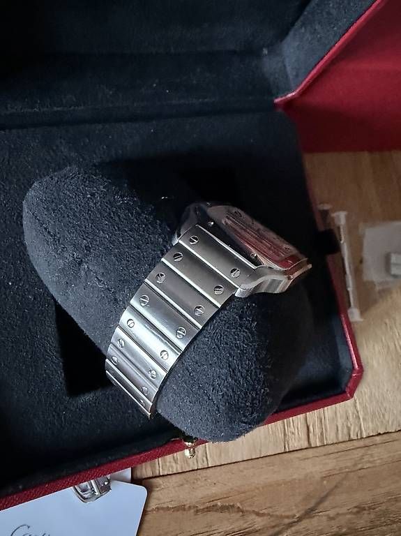 Cartier Uhren: Cartier Santos - Full Set - Large Model – Gebraucht aus Stetten AG von GranTorino 4
