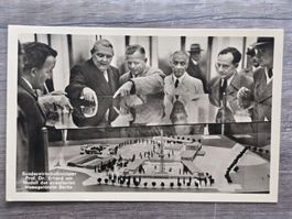Postkarte Dt. Industrie Messe Berlin 11.10.1950  L.Erhard