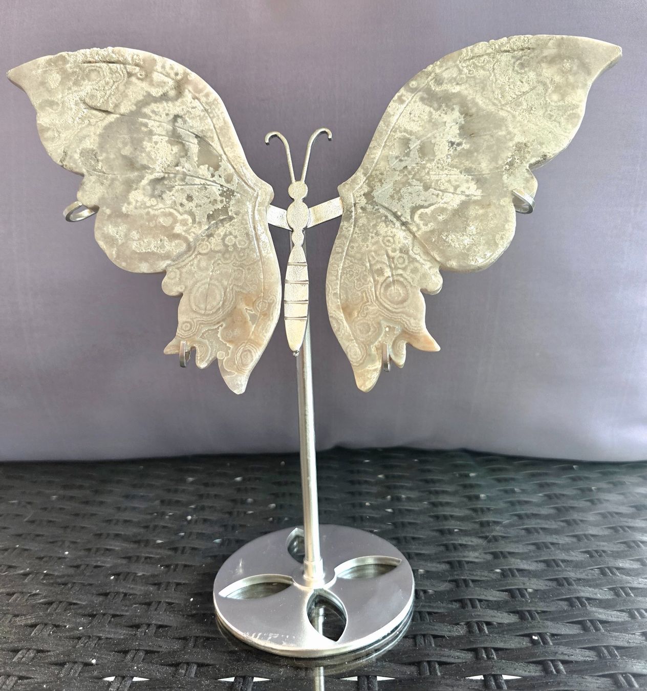 Mineralien & Heilsteine: Mexikanischer Achat Schmetterling – Neu (gemäss Beschreibung) aus Matzingen von Shay_Crystalz