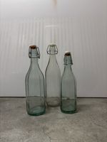 3 Bügelflaschen aus Glas – Vorratsflaschen