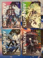 Arknights 4 Thick Cards SR Holo - MRFZ Serie
