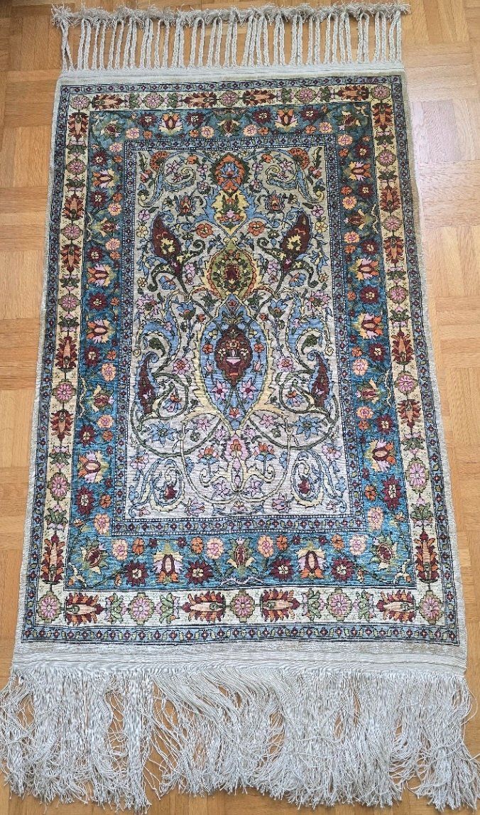Tappeti: Wunderschöner echt alter originaler Hereke Seidenteppich 60x – Usato da Kriens venduto da atlas2014 1