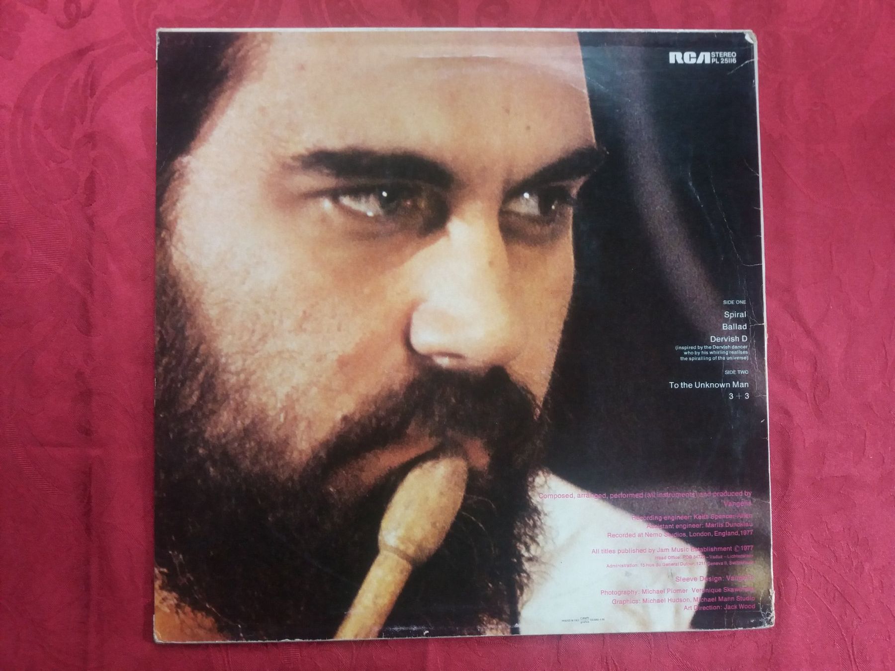 Dischi in vinile: LP (Vangelis) Spiral – Usato da Meyrin venduto da toutatis 1