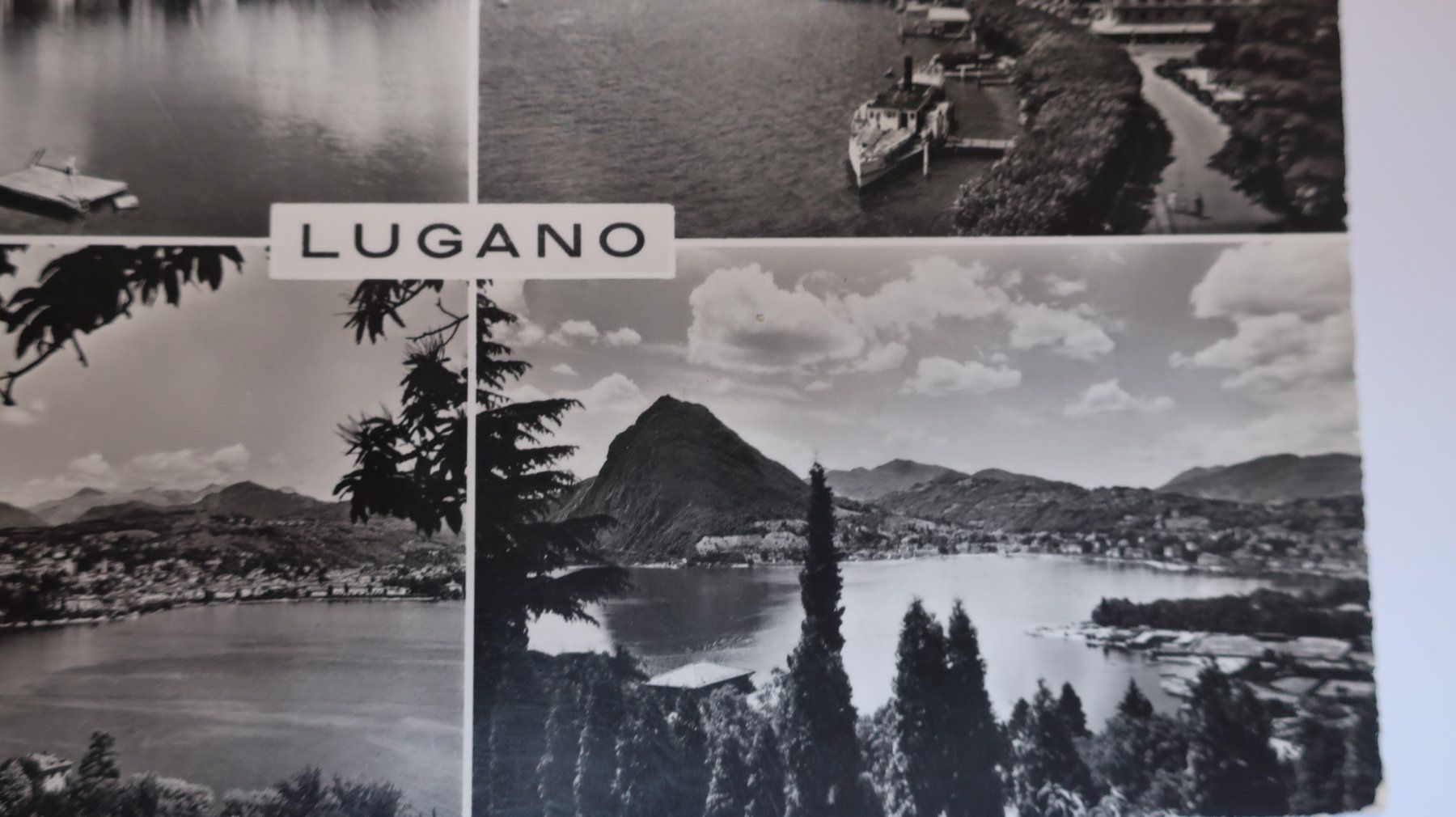 Ansichtskarten: Lugano Multivues – Gebraucht aus Cormoret von Pascalll2001 3
