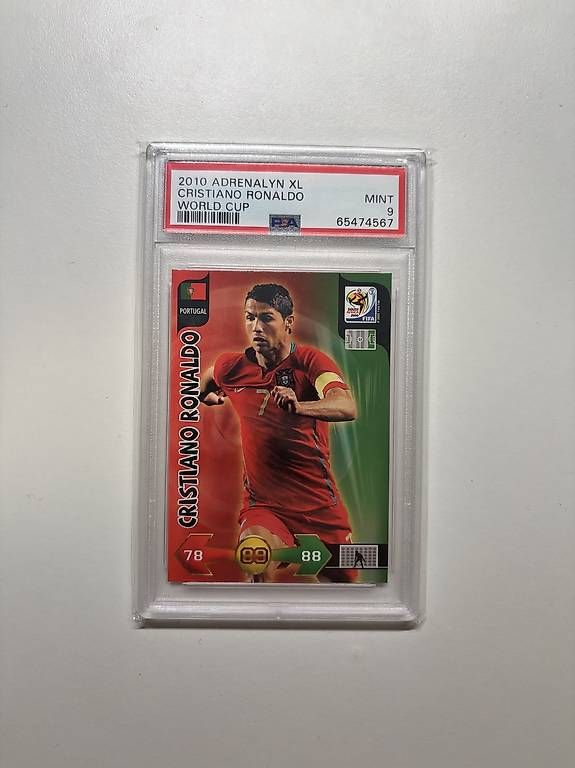 Carte collezionabili: Cristiano Ronaldo | PANINI World Cup 2010 PSA 9 – Usato da Embrach venduto da imperium.daje