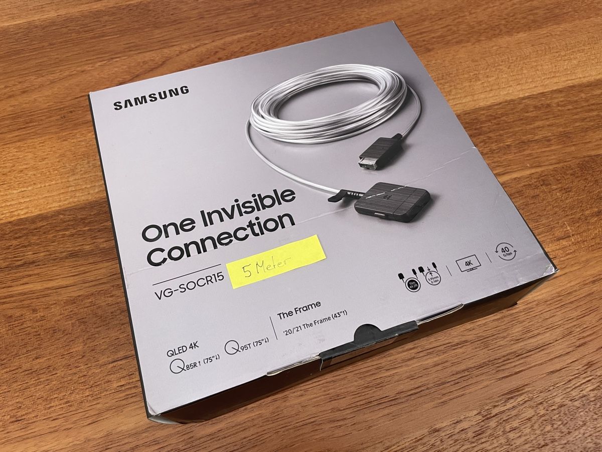 Samsung Kabel: Samsung One Invisible Connection - 5 Meter – Neu (gemäss Beschreibung) aus Inwil von sondymaster