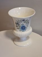 Wedgwood Vase Bone China England Blau Floral