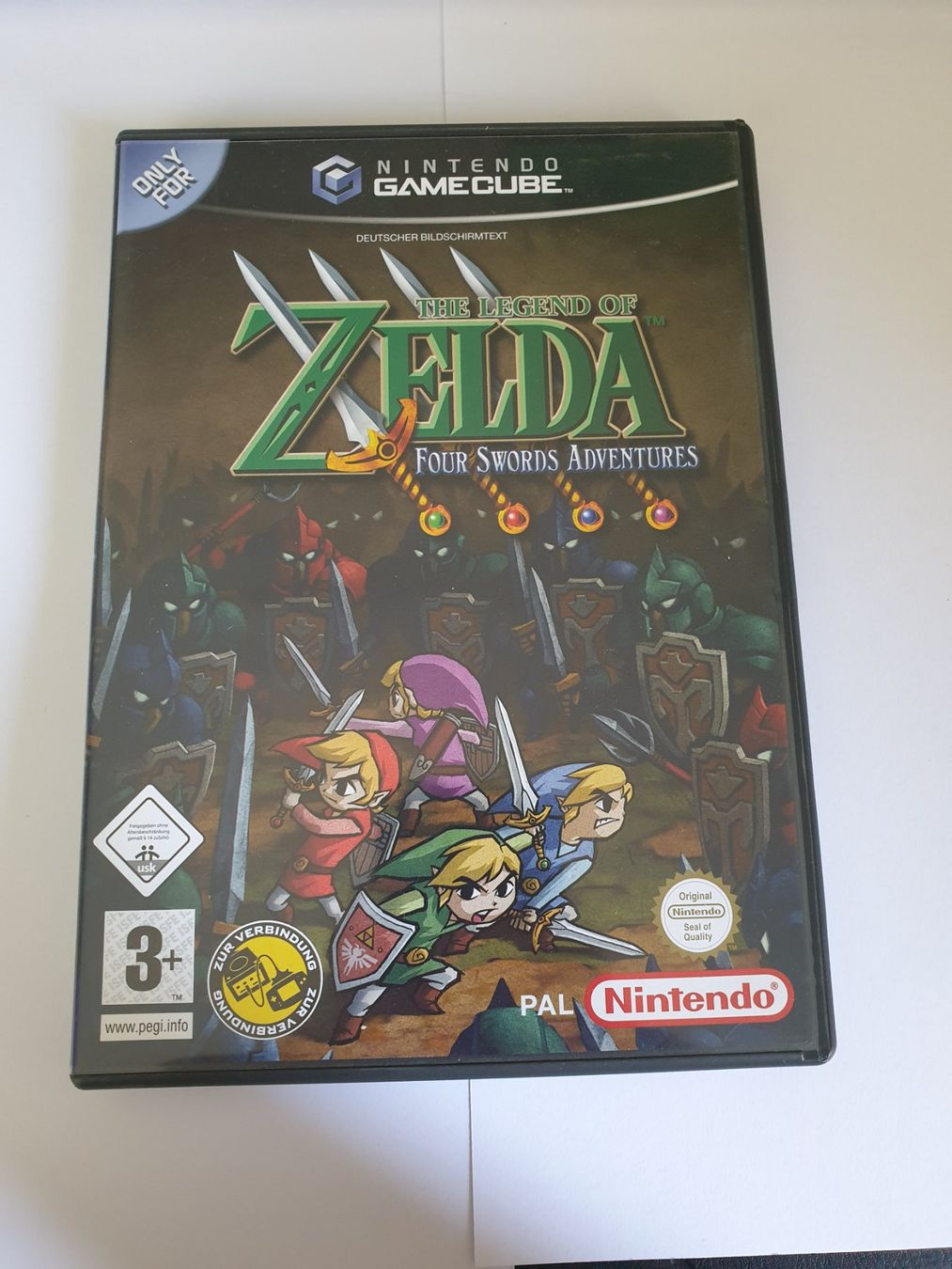 Spiele: Zelda Four Swords Adventures / Nintendo Gamecube – Gebraucht aus Rain von Rou_z26r