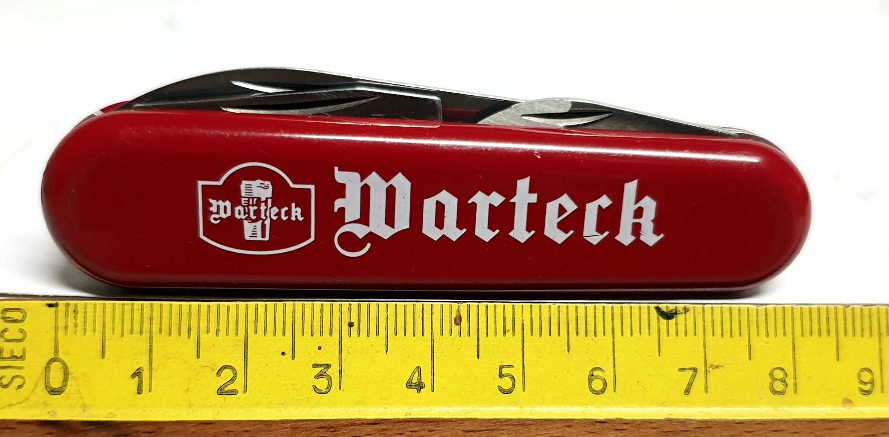 Wenger Taschenmesser: Sackmesser Werbemesser Couteau Wenger Bierreklame Warteck – Gebraucht aus Tüscherz-Alfermée von Newpad 3