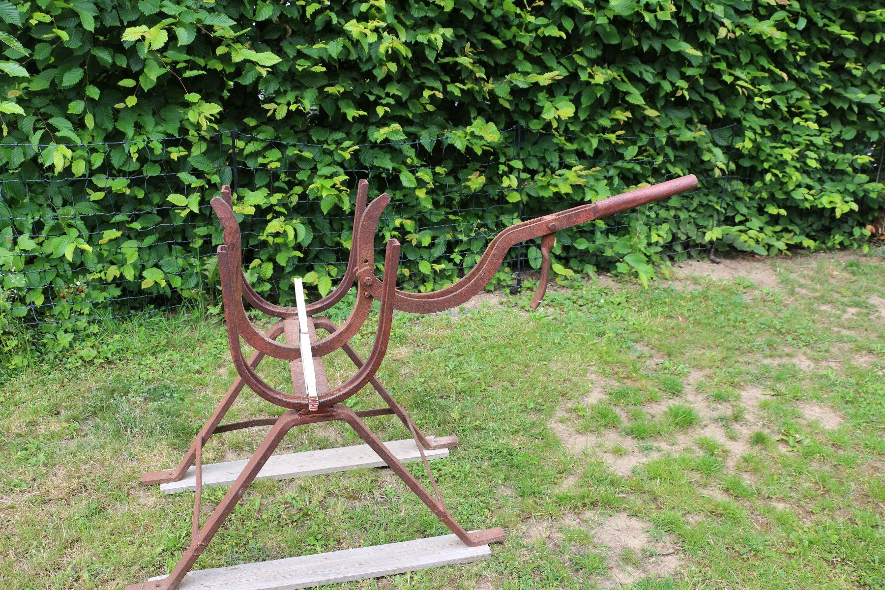 Tutti gli attrezzi: Vintage Reisigbündelgerät – Usato da Corminboeuf venduto da antikerverkauf 3