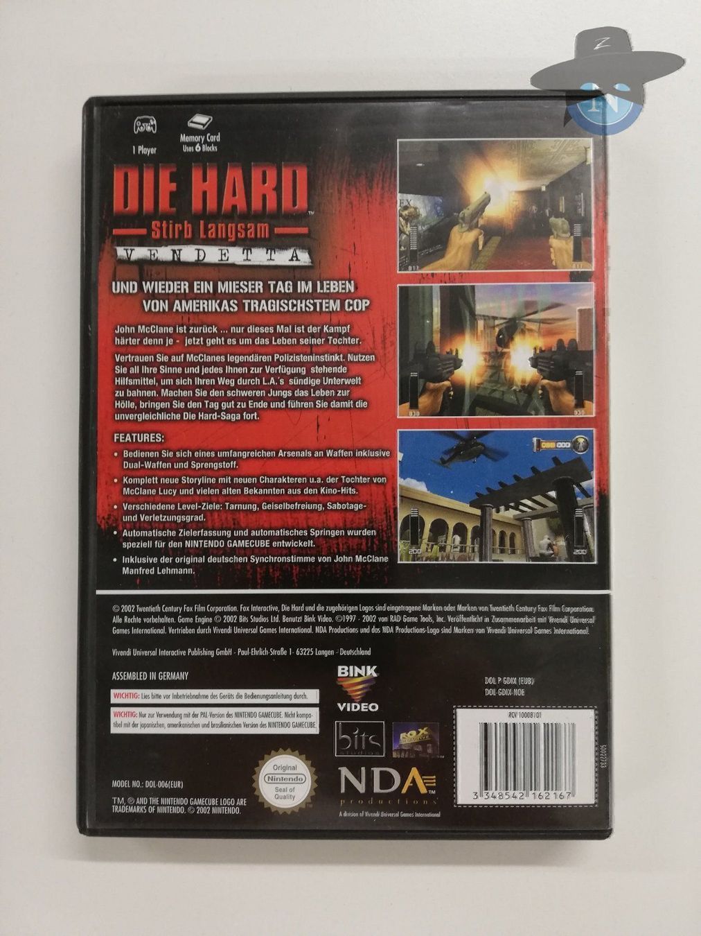 Nintendo Giochi: Die hard - Stirb langsam Vendetta / NGC – Usato da St. Gallen venduto da zorro_dc 1
