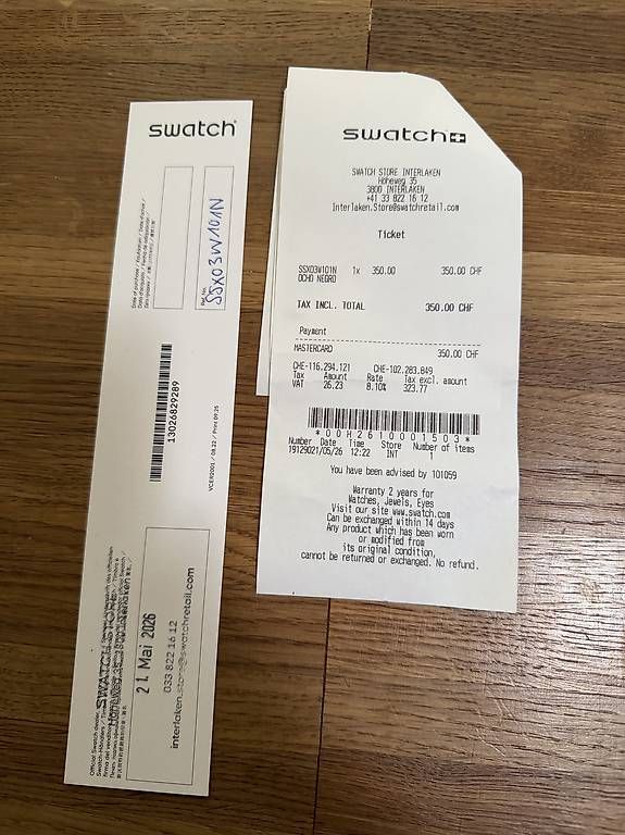 Orologi: Swatch X AP Royal Pop Ocho Negro – Usato da Bern venduto da seb_sx9p 3