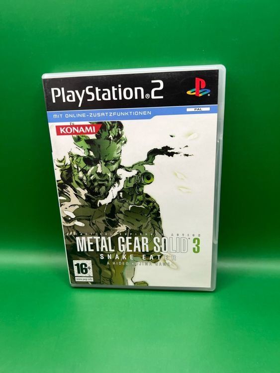 Giochi: Metal Gear Solid 3: Snake Eater (Deutsch) - Playstation 2 – Usato da Frauenfeld venduto da bigauditor
