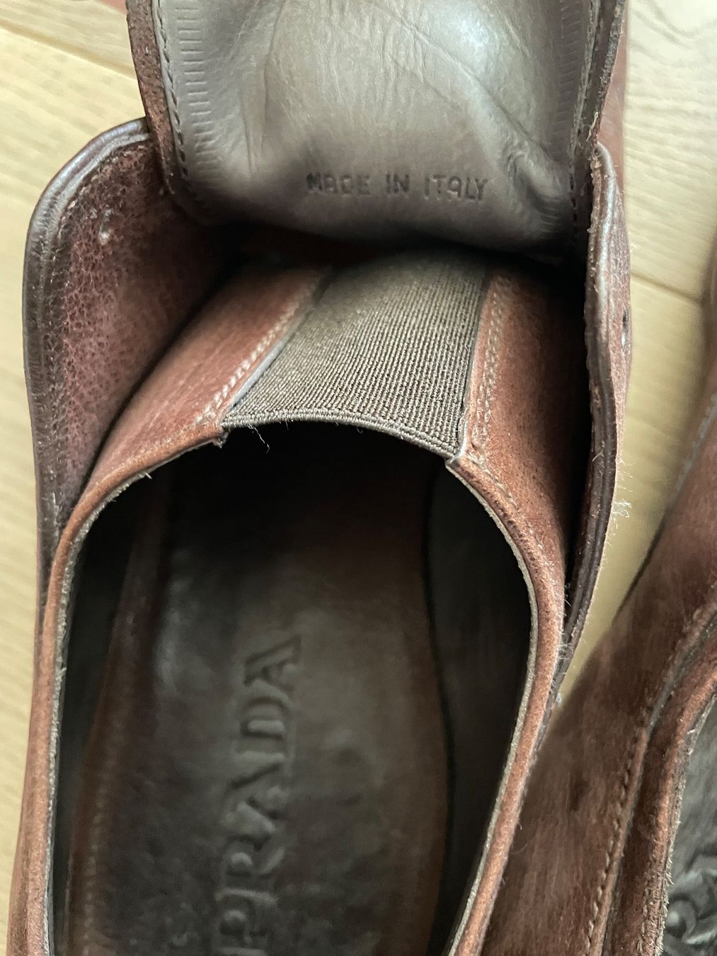 Prada Scarpe da uomo: Prada Schuhe, Herren, Braun, Grösse 42 – Usato da Chur venduto da car_szj5 2