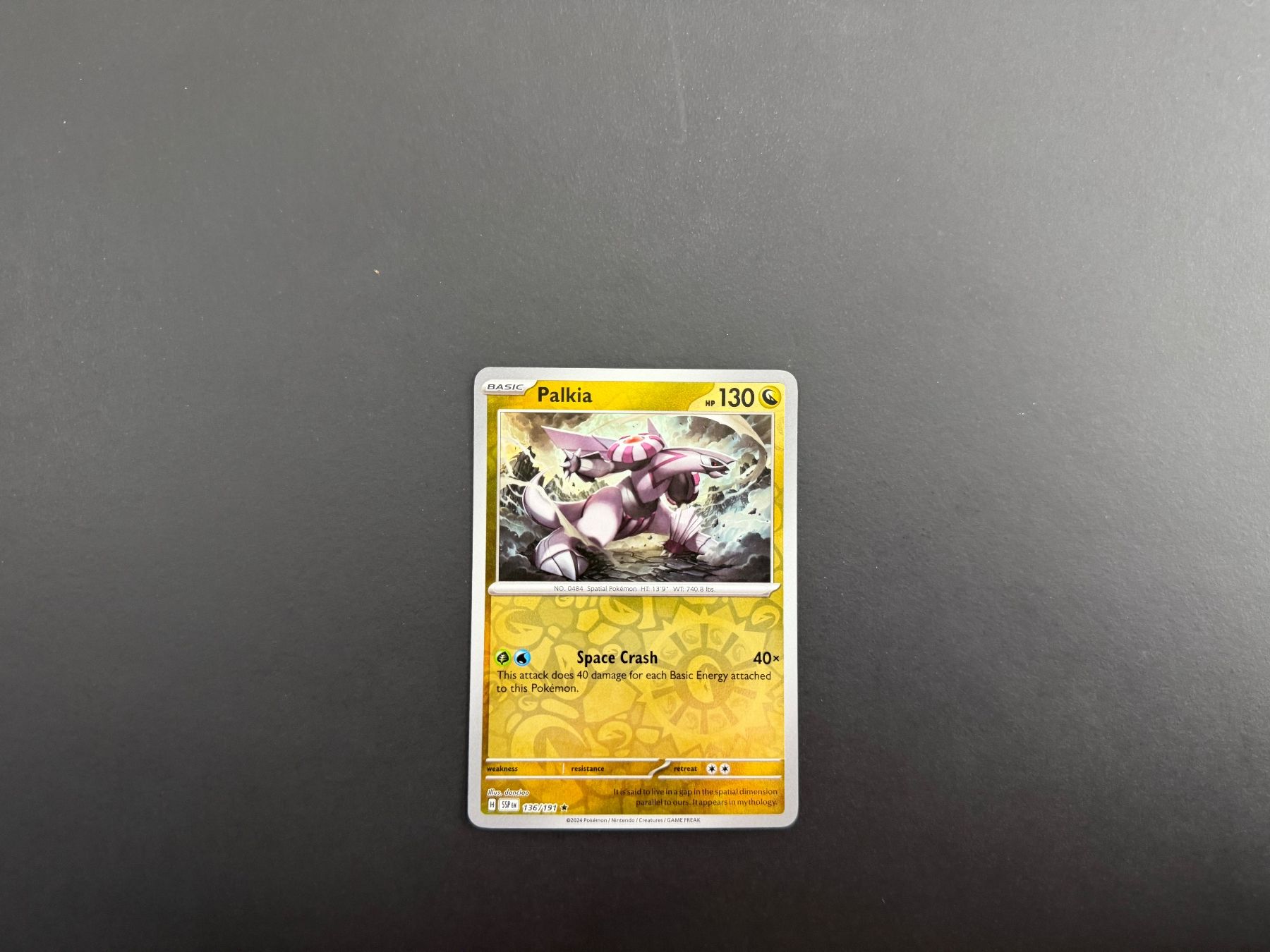 Pokémon Carte collezionabili: Palkia 136/191 – Usato da Zürich venduto da mountainwizard00