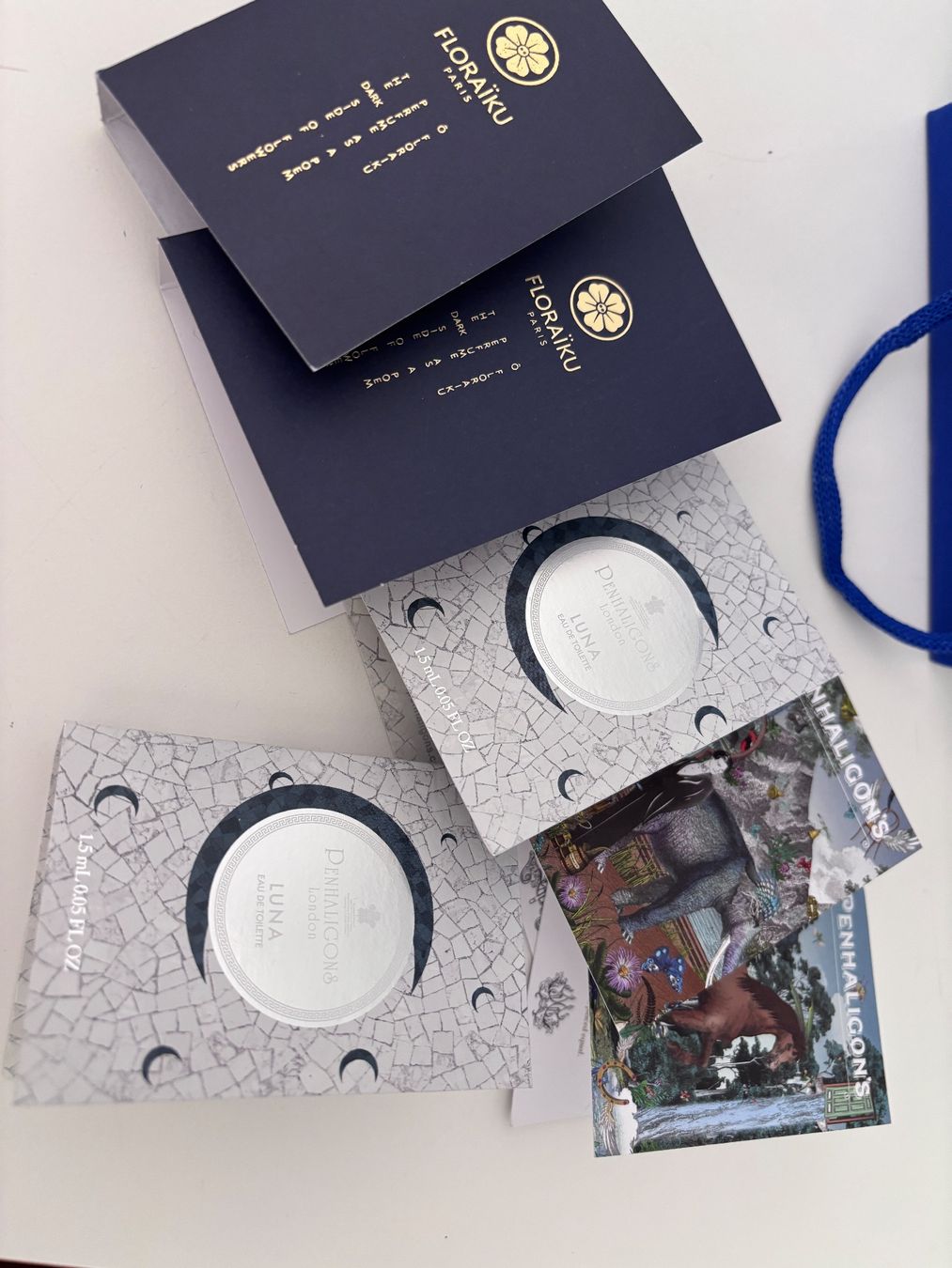 Chanel Profumi & Eau de Toilette: Échantillons niche Penhaligons et Floraïku – Nuovo e nell'imballaggio originale da Lausanne venduto da SandrineJavelot