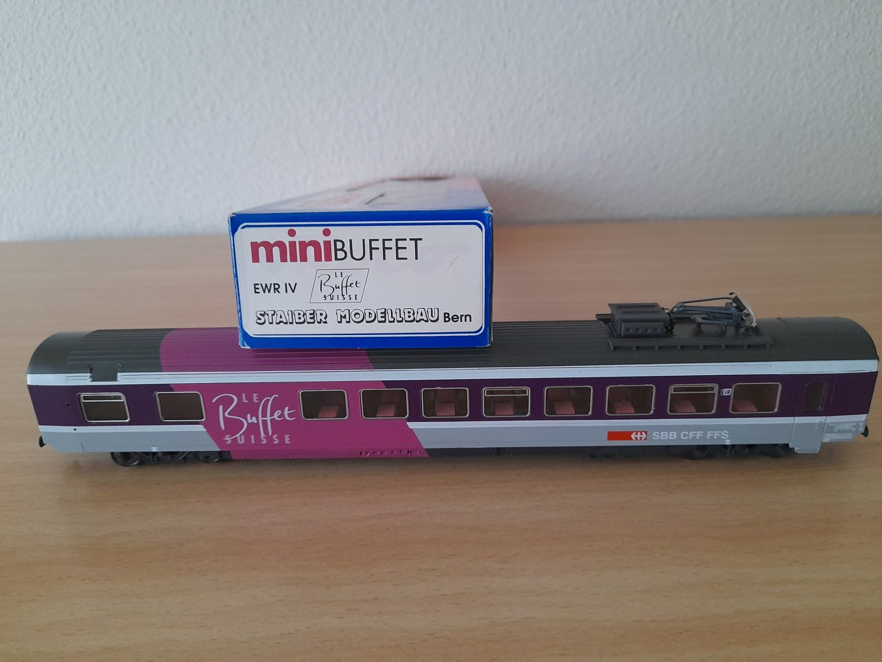 Roco Modelleisenbahnen: Voiture CFF "Le Buffet Suisse" – Neu und originalverpackt aus Auvernier von gandalf08 5