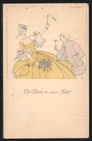 Mela Köhler: Junge Dame und Herr mit Se